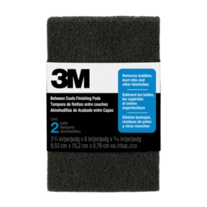 3M™ 7000122788 Finishing Pad, 6 in L, 3-3/4 in W/Dia, 5/16 in THK, Fine Grade