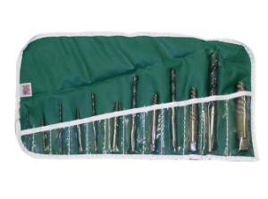 Cleveland® C00910 192 Screw Extractor and Drill Set, 12 Pieces