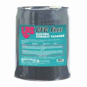 LPS® 03105 CFC Free Premium Solvent Electronics Cleaner, 5 gal Metal Pail, Solvent Odor/Scent, Clear/Water White, Liquid Form