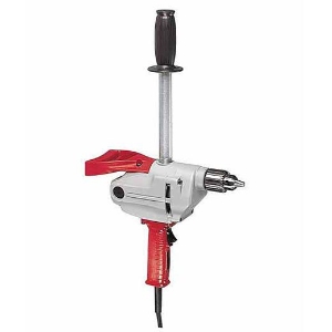 Milwaukee® 1610-1 Compact Grounded Electric Drill, 1/2 in Keyed Chuck, 120 VAC, 650 rpm Speed, 12-1/4 in OAL