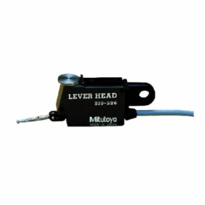 Mitutoyo 519-326 Parallel Spring High Accuracy Lever Head, +/-0.5 mm Range +/-0.3% Accuracy, +/-0.6 mm Stroke, 0.15 N Measuring Force, For Use With Mu-Checker System