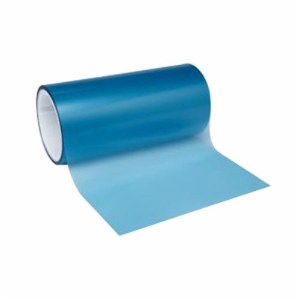 3M™ 7000000303 Lapping Film Roll, 50 ft OAL x 4 in OAW, 9 u Grit, Super Fine Grade, Diamond Coated Abrasive, Blue