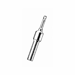 Weller® EPH106 EPH Screwdriver Tip With Lead Free Solder, For Use With EC1302 and EC1301 Soldering Irons, 1.6 mm OD, 11.1 mm Reach/Length, Copper, Iron Plated
