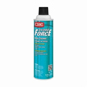 CRC® HydroForce® 14412 HydroForce® Non-Flammable Professional Strength Glass Cleaner, 20 oz Aerosol Can, Ammonia Odor/Scent, Clear, Liquid Form