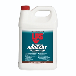 LPS® Tapmatic® 01228 AquaCut Cutting Fluid, 1 gal Plastic Jug, Cinnamon, Liquid, Clear Turquoise