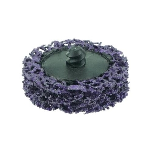 Tiger® 51762 Strip Disc, 2 in Dia Disc, Extra Coarse Grade, Silicon Carbide Abrasive, Type R Attachment