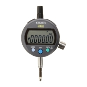 Mitutoyo ABSOLUTE® 543-404B ID-C 543 Flat Back Metric Standard Digimatic Indicator, 0 to 12 mm Measuring, 0.02 mm Accuracy, 0.01 mm Resolution, 6-Digit LCD Display