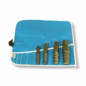 Chicago-Latrobe® 65038 1818 Screw Extractor Set, 4 Pieces, 8 in Impeller, For Use With 3/4 to 2-1/8 in Pin, Bolt, Screw and Nut, HSS