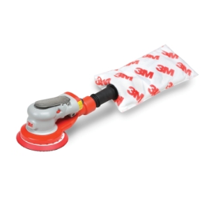 3M™ 7000119331 Self-Generated Vacuum Pneumatic Orbital Sander, 5 in Pad, 17 scfm Air Flow, 6 dB
