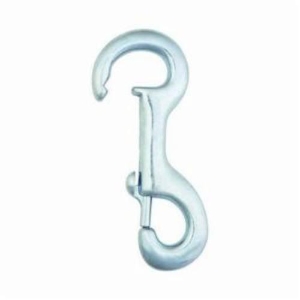 Campbell® T7601451 Open Rigid Eye Bolt Snap, 1/2 in, 5-1/4 in OAL, 1/2 in ID Eye, 200 lb Load, Zinc Plated