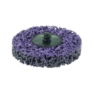 Tiger® 51764 Strip Disc, 3 in Dia Disc, Extra Coarse Grade, Silicon Carbide Abrasive, Type R Attachment